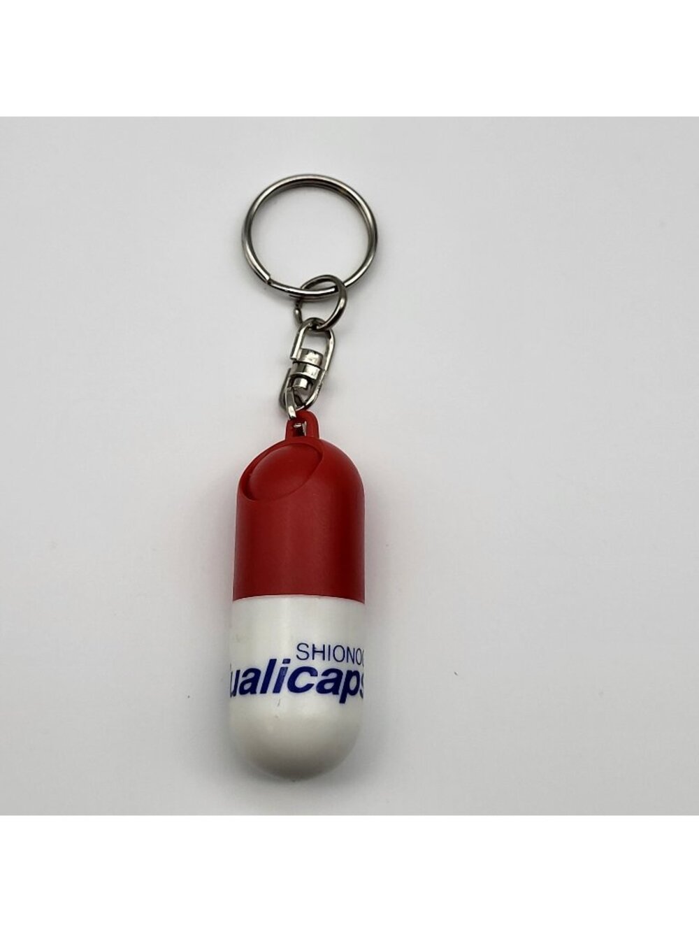 Vintage Medical Advertising keychain Shiono Qualicaps
